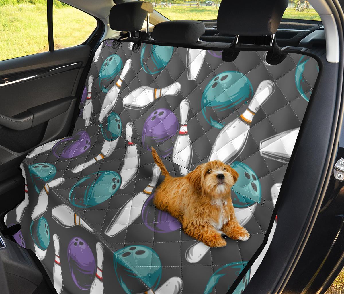 Pattern Print Bowling Pet Car Seat Cover-grizzshop