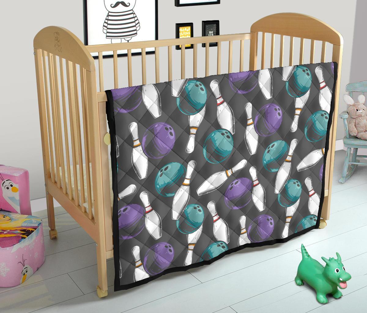 Pattern Print Bowling Quilt-grizzshop