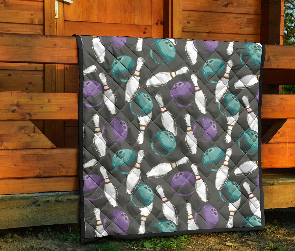 Pattern Print Bowling Quilt-grizzshop