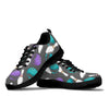 Pattern Print Bowling Sneaker Shoes For Men Women-grizzshop