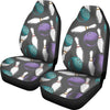 Pattern Print Bowling Universal Fit Car Seat Covers-grizzshop