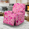 Pattern Print Breast Cancer Awareness Pink Ribbon Recliner Cover-grizzshop