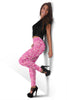 Pattern Print Breast Cancer Awareness Pink Ribbon Women Leggings-grizzshop