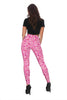 Pattern Print Breast Cancer Awareness Pink Ribbon Women Leggings-grizzshop