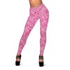 Pattern Print Breast Cancer Awareness Pink Ribbon Women Leggings-grizzshop