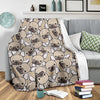 Pattern Print Bulldog Blanket-grizzshop