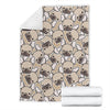 Pattern Print Bulldog Blanket-grizzshop