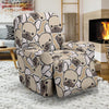 Pattern Print Bulldog Recliner Cover-grizzshop