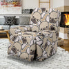 Pattern Print Bulldog Recliner Cover-grizzshop