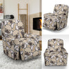 Pattern Print Bulldog Recliner Cover-grizzshop