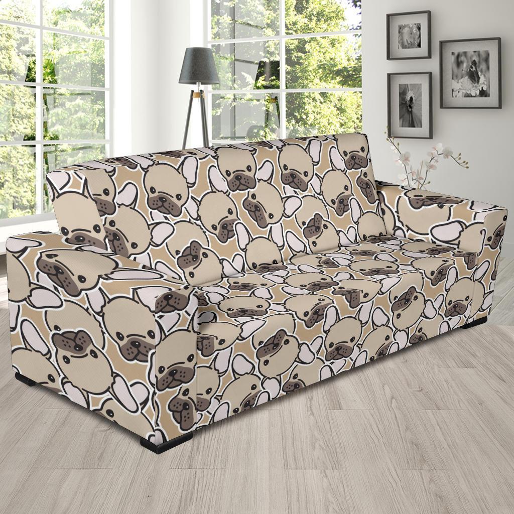 Pattern Print Bulldog Sofa Covers-grizzshop