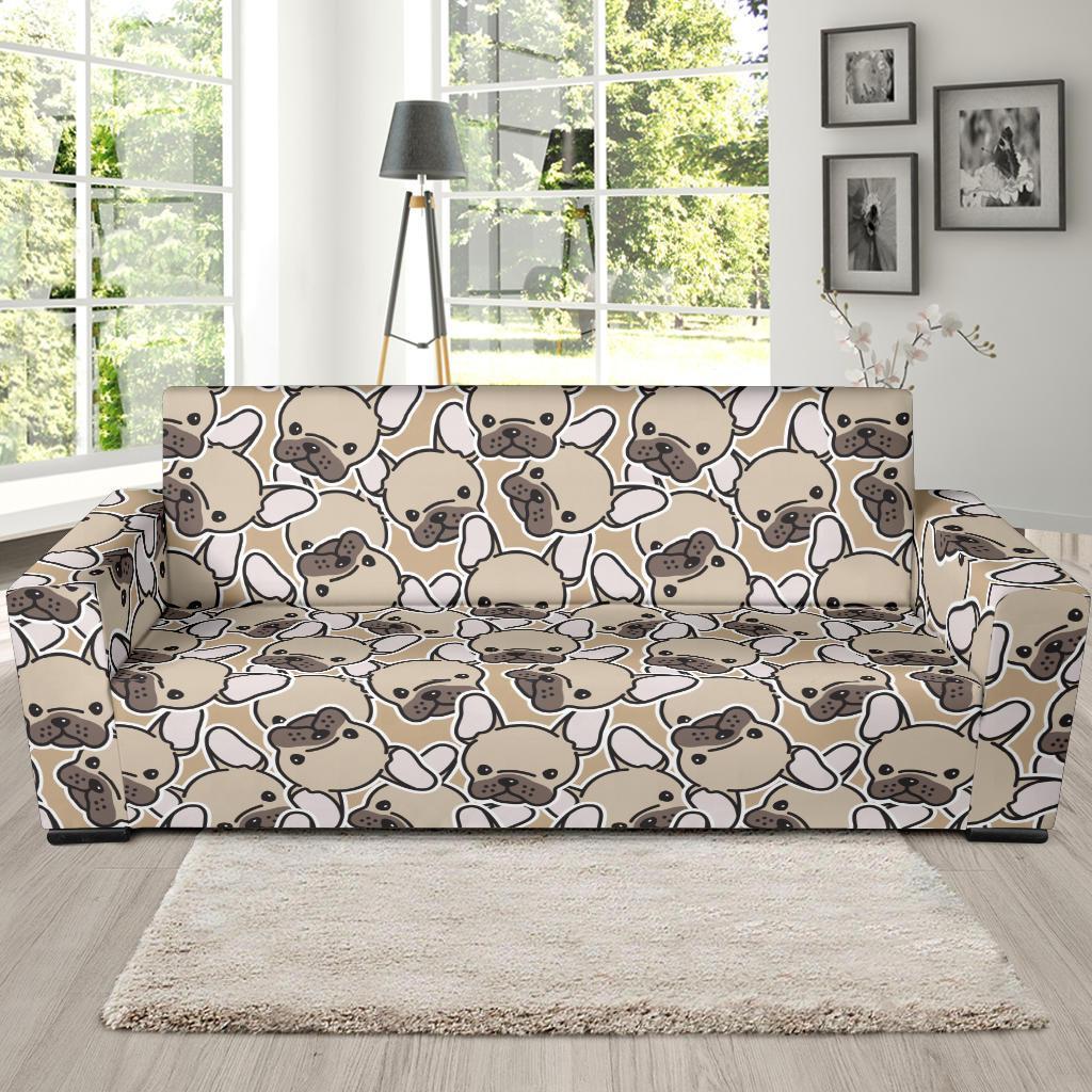 Pattern Print Bulldog Sofa Covers-grizzshop