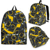 Pattern Print Camera Backpack-grizzshop