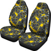 Pattern Print Camera Universal Fit Car Seat Covers-grizzshop