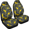 Pattern Print Camera Universal Fit Car Seat Covers-grizzshop