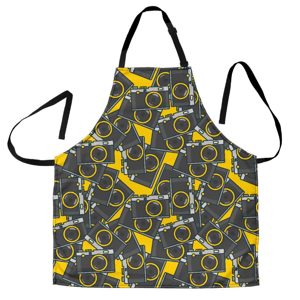 Pattern Print Camera Women's Apron-grizzshop