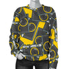 Pattern Print Camera Women's Sweatshirt-grizzshop