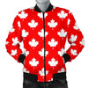 Pattern Print Canada Love Men's Bomber Jacket-grizzshop