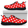 Pattern Print Canada Love Sneaker Shoes For Men Women-grizzshop