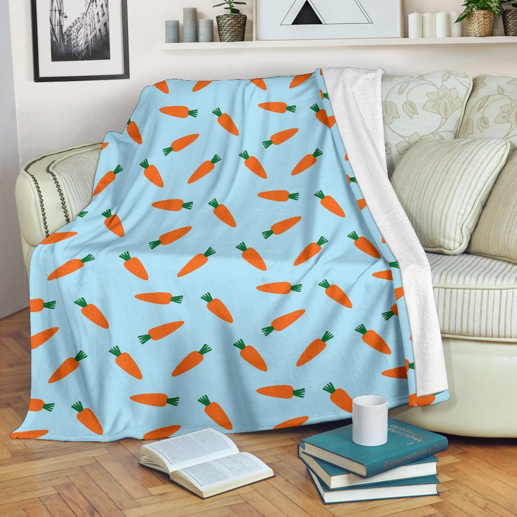 Pattern Print Carrot Blanket-grizzshop