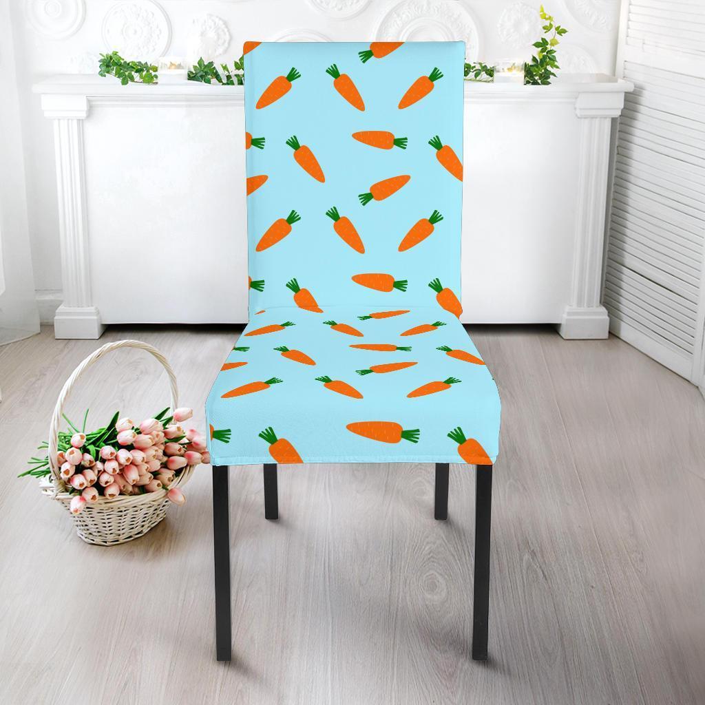 Pattern Print Carrot Chair Cover-grizzshop