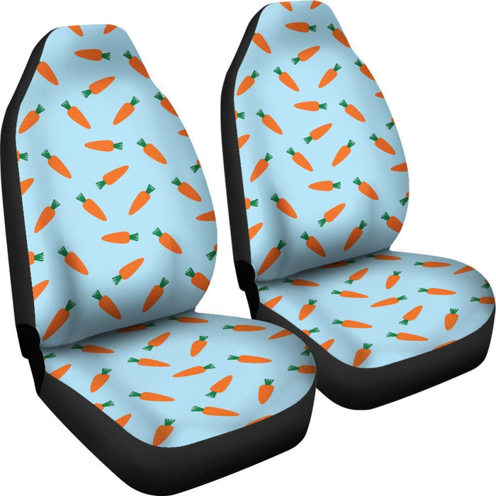 Coffee Donut Pattern Print Universal Fit Car Seat Cover main image 1