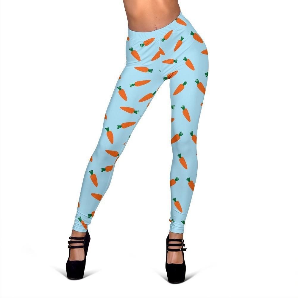 Pattern Print Carrot Women Leggings-grizzshop