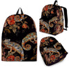 Pattern Print Chameleon Backpack-grizzshop