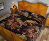 Pattern Print Chameleon Bed Set Quilt-grizzshop