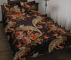 Pattern Print Chameleon Bed Set Quilt-grizzshop