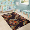 Pattern Print Chameleon Floor Mat-grizzshop