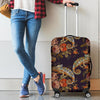 Pattern Print Chameleon Luggage Cover Protector-grizzshop