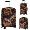 Pattern Print Chameleon Luggage Cover Protector-grizzshop