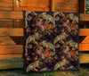 Pattern Print Chameleon Quilt-grizzshop