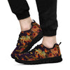 Pattern Print Chameleon Sneaker Shoes For Men Women-grizzshop