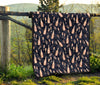 Pattern Print Champagne Quilt-grizzshop