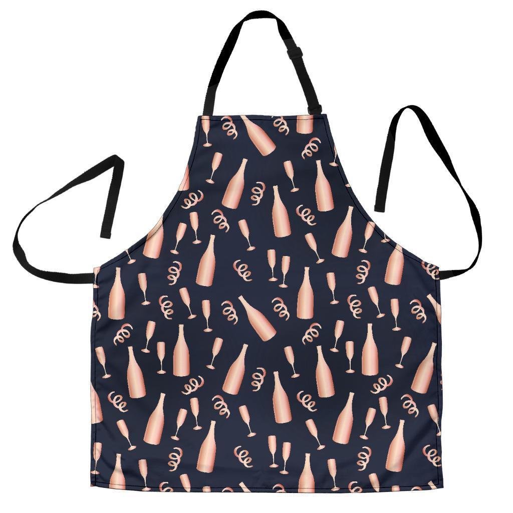 Pattern Print Champagne Women's Apron-grizzshop