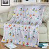 Pattern Print Chemistry Science Blanket-grizzshop