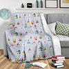 Pattern Print Chemistry Science Blanket-grizzshop