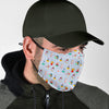 Pattern Print Chemistry Science Face Mask-grizzshop