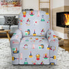 Pattern Print Chemistry Science Recliner Cover-grizzshop