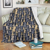 Pattern Print Chess Blanket-grizzshop