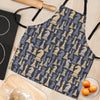 Pattern Print Chess Women's Apron-grizzshop