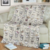 Pattern Print Chihuahua Blanket-grizzshop