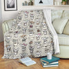 Pattern Print Chihuahua Blanket-grizzshop