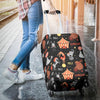 Pattern Print Circus Luggage Cover Protector-grizzshop