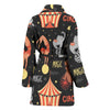 Pattern Print Circus Women Long Robe-grizzshop