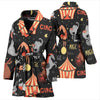 Pattern Print Circus Women Long Robe-grizzshop