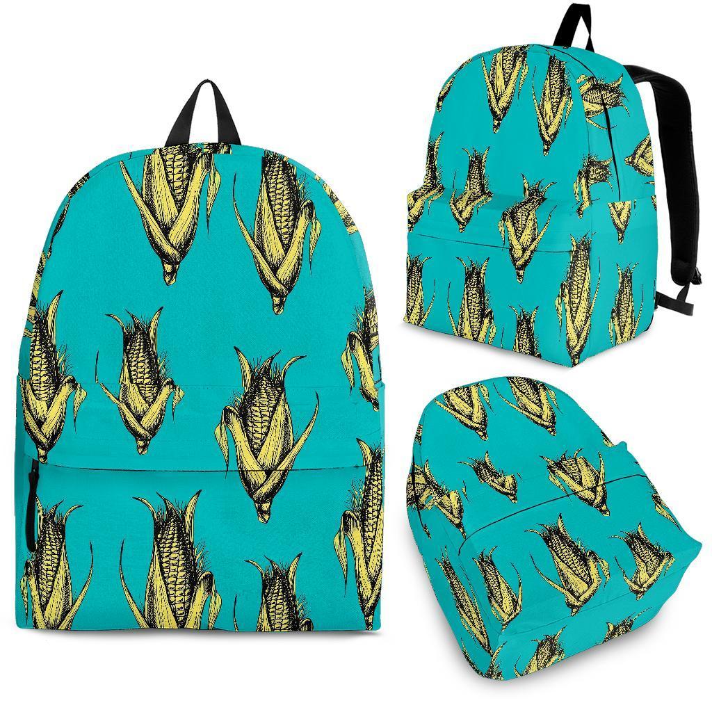 Pattern Print Corn Backpack-grizzshop