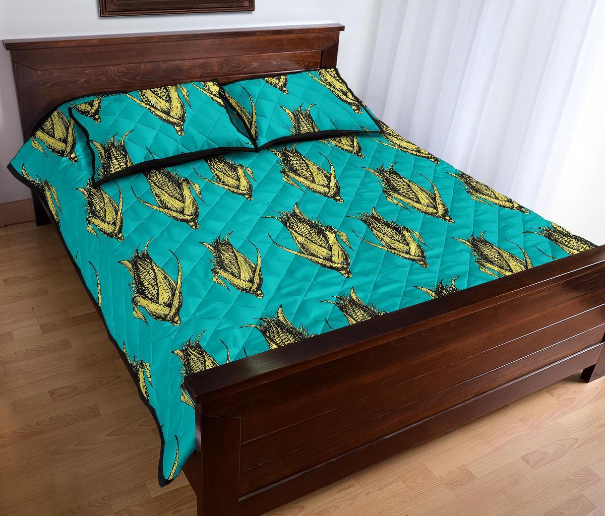 Pattern Print Corn Bed Set Quilt-grizzshop